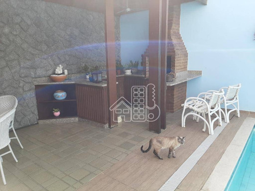 São Francisco Casa Em Condomínio Niocom 4 Dormitórios À Venda, 223 M² Por R$ 1.550.000 - São Francisco - Niterói/rj - Ca1665