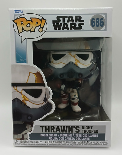 Funko Pop Thrawn's Night Trooper 686 Star Wars Ahsoka (Usado)