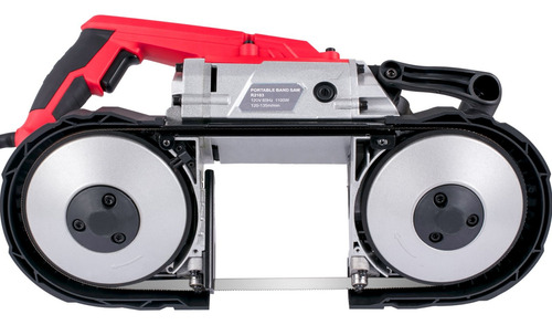 Sierra Banda Portátil Vevor Corte 5 Pul 110v 10a Profesional Rojo 60 Hz