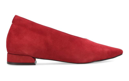 Zapato Pasqualini Bridge Rojo Para Dama