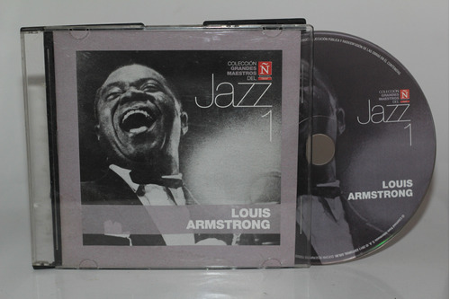 Cd Louis Armstrong Colección Ñ Grandes Maestros Del Jazz Nº1