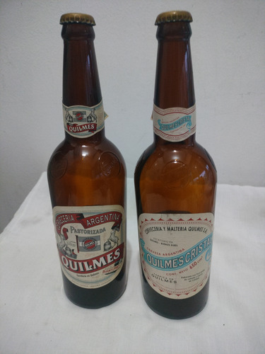 Botellas De Cerveza Quilmes De Coleccion (Usado)