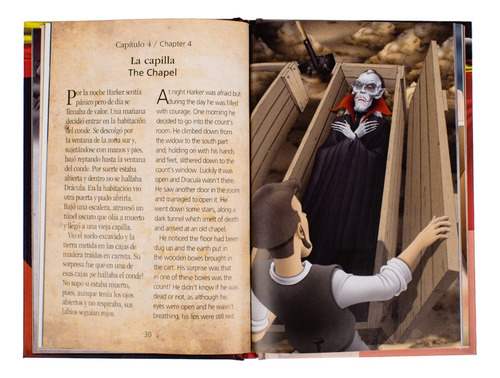 Imagen 3 de 4 de Drácula Clásicos Español Inglés / Bram Stoker