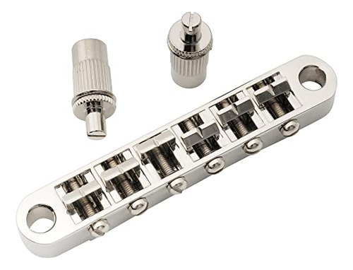 Puente Tune-o-matic De 52 Mm Para Les Paul Sg, Níquel