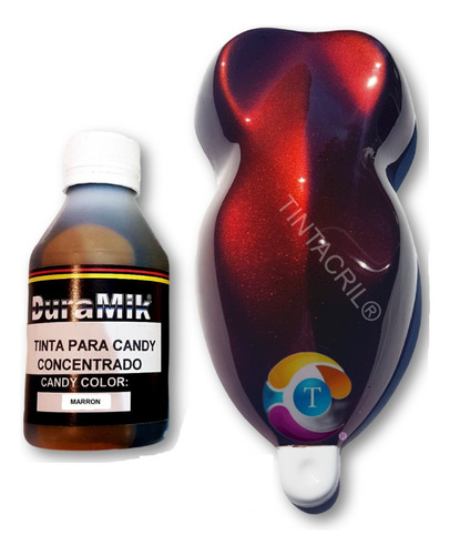 Tinta Candy Concentrada X 150 Ml. Marrón