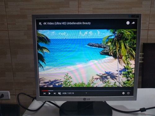 Monitor Lg 17 Polegadas Entradas Vga E Dvi Usado!!! (Usado)