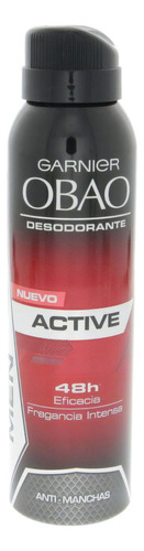 Paquete De 3 Desodorante Spray Obao F - g  Fragancia Fresco