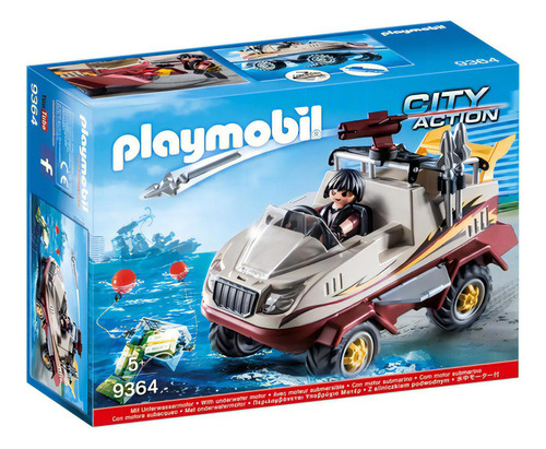 Playmobil Action Caminhão Aibio Fugitivo Sunny 9364 Quantidade De Peças 16