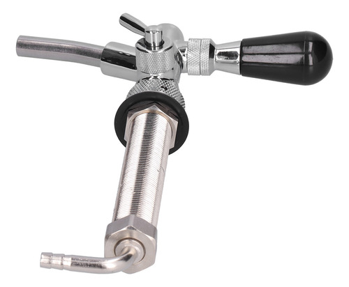 Grifo Ajustable Para Cerveza De Barril Chapado En Acero Inox