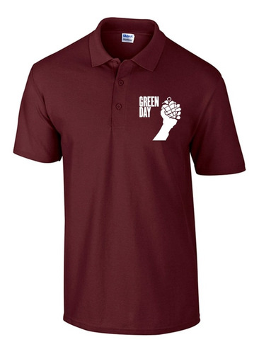 Camiseta  Polo Green Day Hombre 