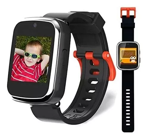 Reloj Inteligente P/niños Vakzovy De 4-12 Años - Negro