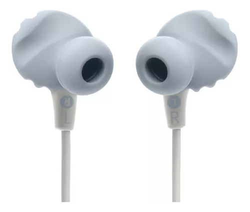 Fone De Ouvido Com Microfone Jbl Endurance Run 2 Branco