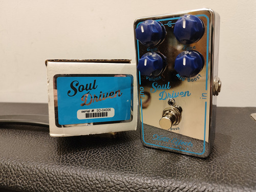 Xotic Soul Driven Dunlop Dumble Bogner Wampler Walrus Jhs Cromo (Usado)