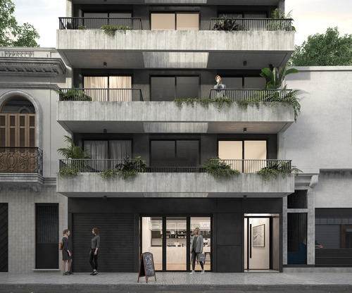 Oblivion (804) Apartamento De 1 Dormitorio Concocina Definida A La Venta En Cordón A Estrenar 2027