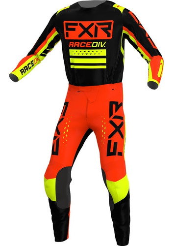 Traje Moto Fxr Clutch Pro Para Enduro O Cross