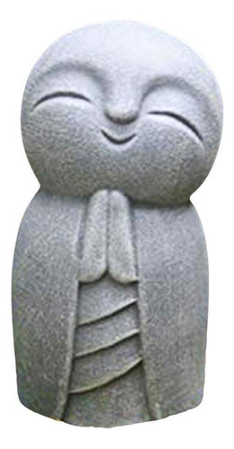 Estátua Fofinha De Jizo, Pequeno Buda Jizo Com Sorriso Para