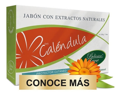 Jabón Caléndula  120g - Botánica Face 