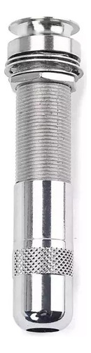 Jack 6.3mm End Pin Para Guitarra Bajo Cromad #32 Mono