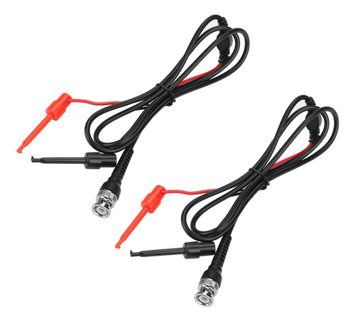 Cabo Coaxial, 2 Peças Bnc Para Osciloscópio De Sonda Com Gan
