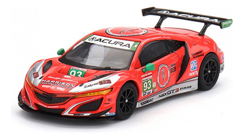 Tsm Model 1/64 Acura Nsx Gt3 Evo22 Gran Detalle Llantas Hule