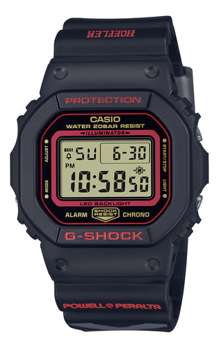 Reloj Casio G-shock: Dw-5600kh-1cr Correa Negro