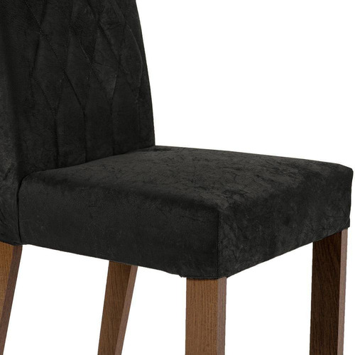 4 Cadeiras De Jantar 4256 Rustic/oxford Madesa Rustic/oxford