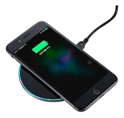 CARGADOR INALÁMBRICO CELULAR RÁPIDO 10W PARA IPHONE SAMSUNG LG HUAWEI