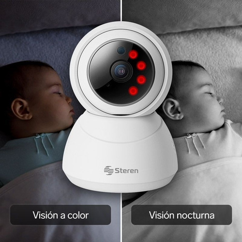 Camara Seguridad Wifi Ethernet Full Hd Robotizada Sensor Mov