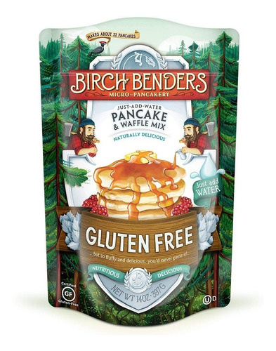 Birch Benders Pancake Y Waffle Mix Gluten Free 397 G