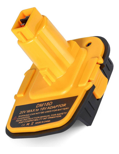 Adaptador Convertidor De Batería Dm18d Para Dewolt Tools Con