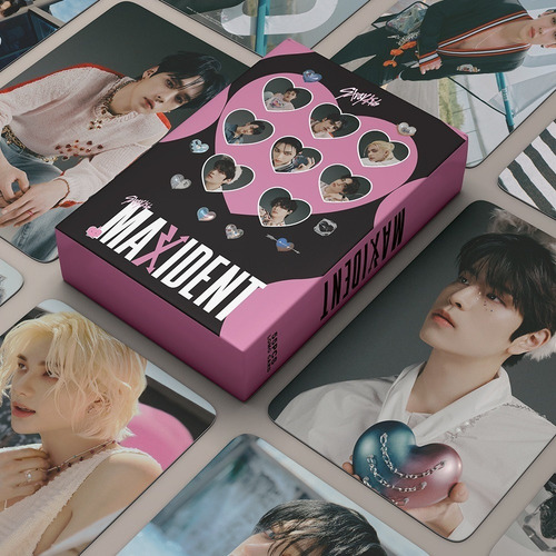 . Tarjetas Fotográficas De Stray Kids, Maxident, Tarjetas