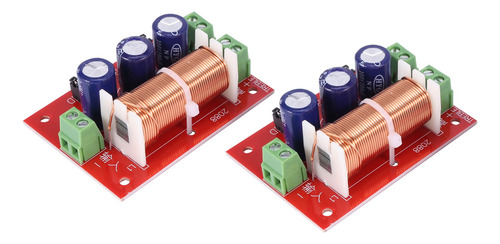 Z 2 Unidades De Alto-falante Crossover De 2 Vias, Tweeter