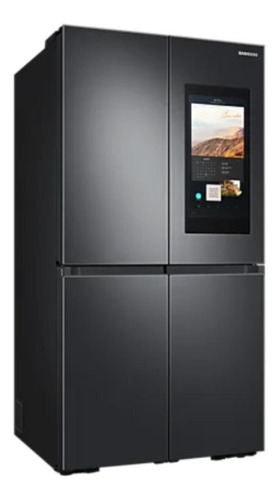 Refrigerador a gas inverter no frost Samsung French Door RF71A9771 black caviar con freezer 810L 127V