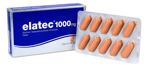 Elatec 1000 Mg Caja Con 20 Tabletas