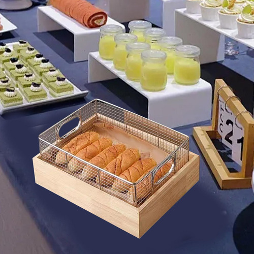 Sartenes Recipientes Para Refrigerios Cestas De Pan Para El