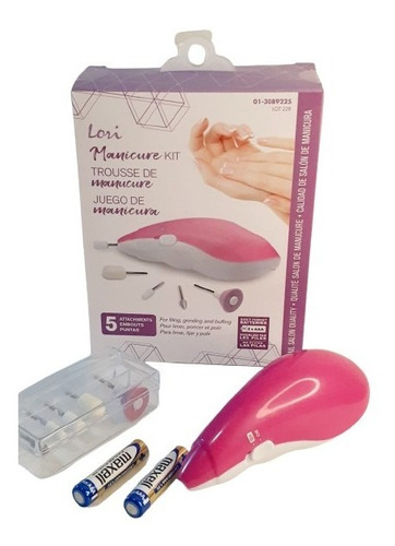 Pulidor De Uñas Eléctrico Lima Acrílico Set De Manicure