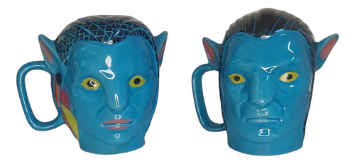 Taza Avatar Jake Sully Y Neytiri Por Individual Para Parejas