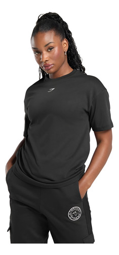 Polo Oversized Gymshark Mujer Original