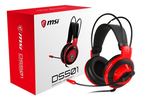 Audífonos Con Micrófono Msi Gaming Ds501, 3.5mm Color /vc