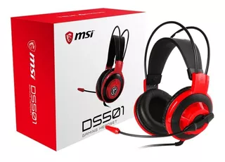 Audífonos Con Micrófono Msi Gaming Ds501, 3.5mm Color /vc