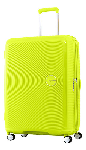 Maleta De Viaje American Tourister Rígida Curio Xl Amarillo