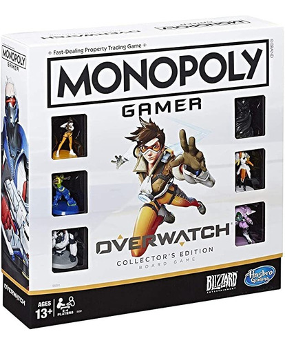 Monopoly Gamer Overwatch Juego De Mesa De Edición Coleccio.