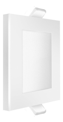 Panel Led 6w Cuadrado Embutir Luz Blanca Fría O Cálida