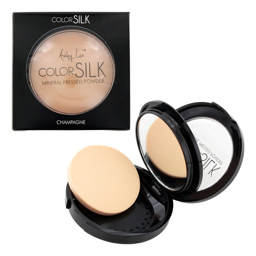 Base de maquillaje en polvo Pimax Mineral Pressed Powder ColorSILK Mineral Pressed Powder tono champagne