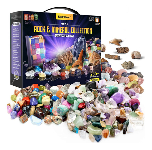 Juego Educativo Mega Rock, Fossil  Mineral Collectio Fr80jc