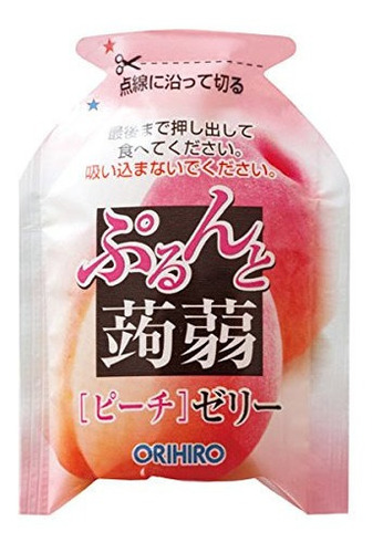 Imagen 2 de 4 de Orihiro Gelatina Japonesa Sabor Durazno Dulce