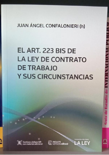 Libro - El Art 223 Bis Ley De Contrato Trabajo Y Sus Circun