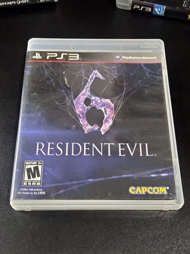 Game Resident Evil 6 Ps3 Completo Seminovo Playstation (Usado)