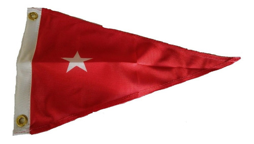 Bandeira Nautica Pequena Embarcação Barco Lancha 22x33cm
