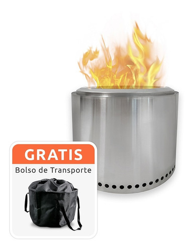 Brasero Potenciado - Bigflame 37 Cm Acero Inoxidable
